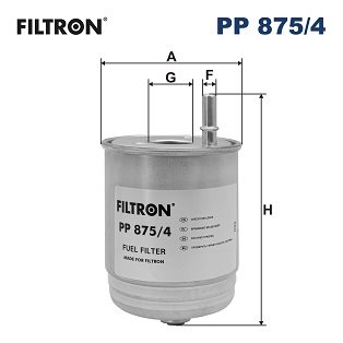 Filtr paliwa do Hyundia, PP 875/4, FILTRON WIX w ofercie sklepu e-autoparts.pl 
